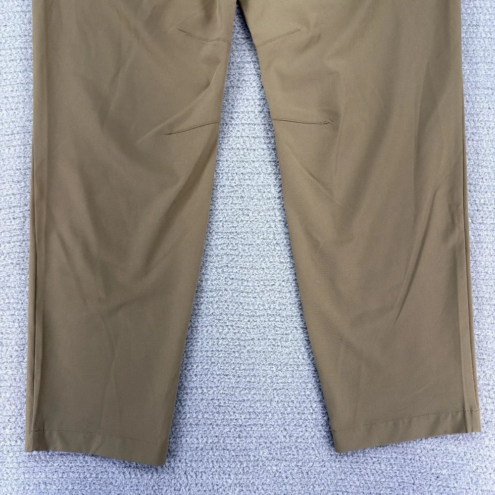 Fabletics The Only Pants Mens 32x32 (32x31) Brown Golf Chino Performance Stretch